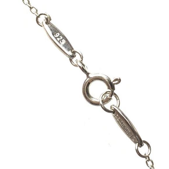 Tiffany Open Heart Necklace Silver
